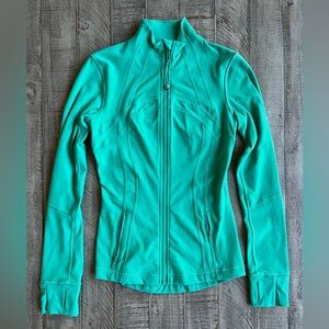 sea foam green lululemon define full length jacket